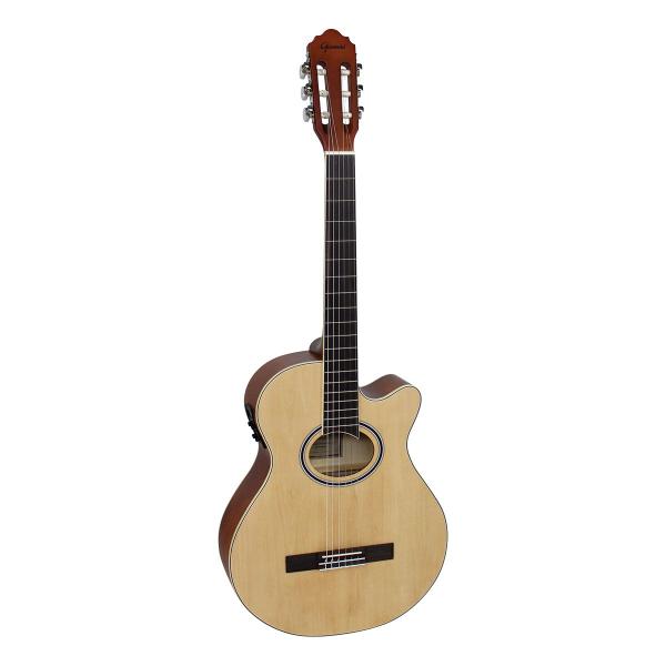 Imagem de Violão Eletroacústico Nylon Mini Jumbo Cutaway  Gnf-1d Ceq Ns Natural Satin, Com Afinador E Equalizador