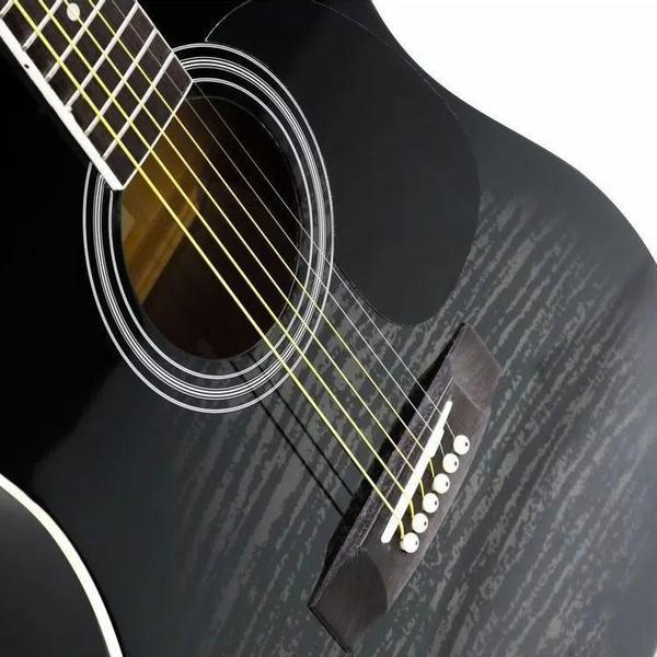 Imagem de Violão Eletroacústico Vogga Vck370 Bmf Folk Cutaway Aço