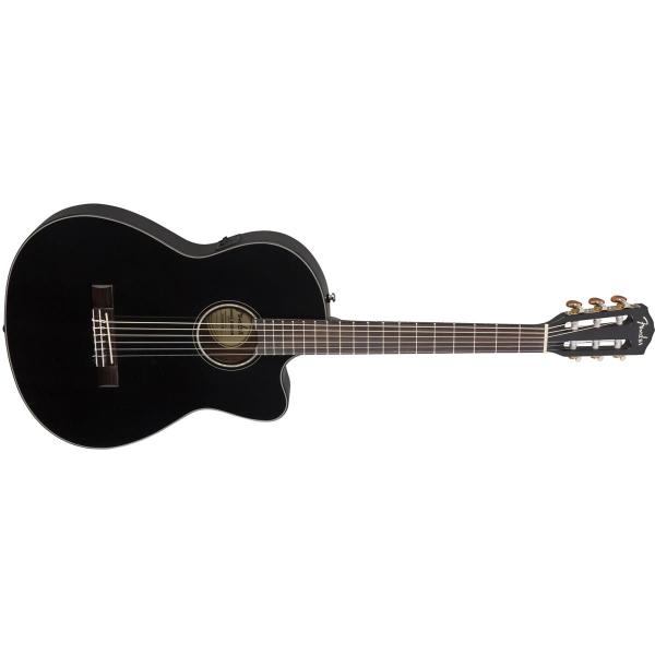 Imagem de Violao Fender CN140 SCE Thinline Cutaway Black 0970264306