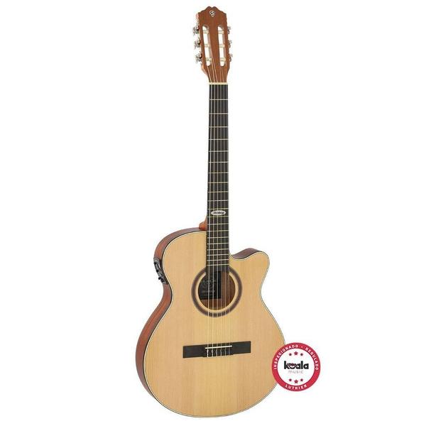 Imagem de Violão Flat Nylon Elétrico Strinberg SL200C NS