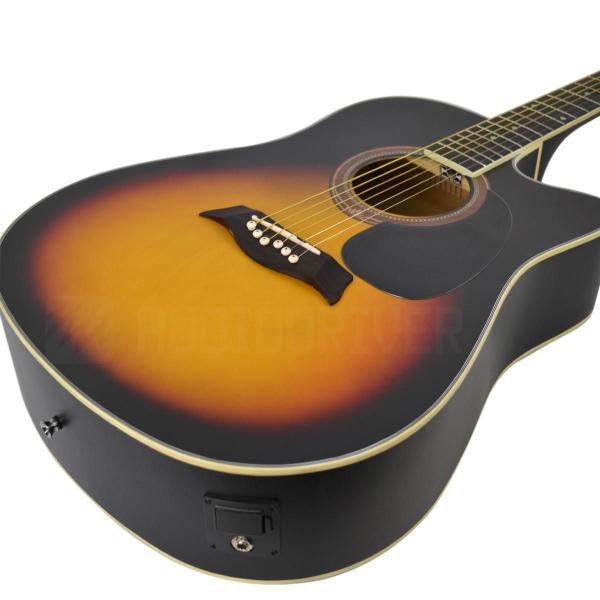 Imagem de Violão Folk Elétrico Michael Cutway VMF361 SM Sunburst Mate