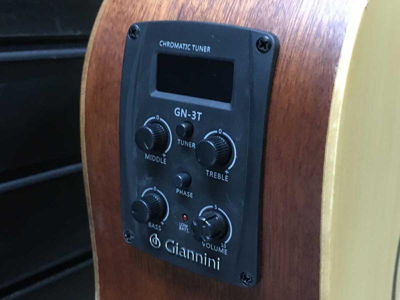 Imagem de Violão Giannini Baby Travel GTG-36S EQ Eletroacústico