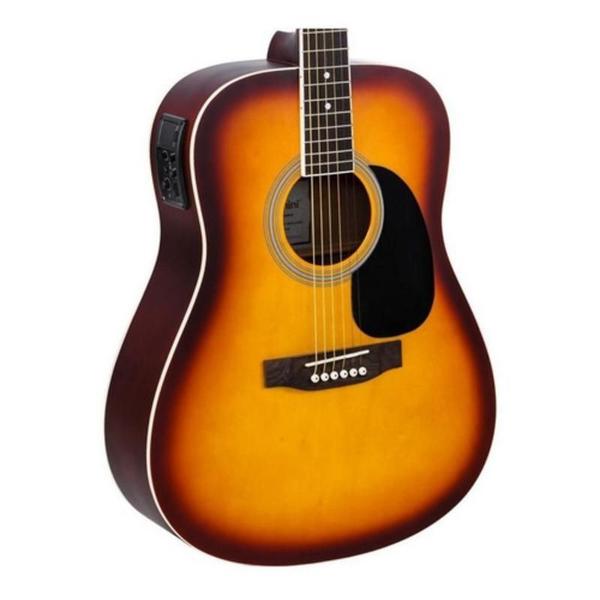 Imagem de Violao giannini gd-1 eq ts folk full tobacco sunburst