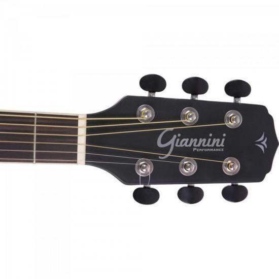 Imagem de Violão Giannini GF1D CEQ Eletroacústico Aço Brown Red Burst Burst