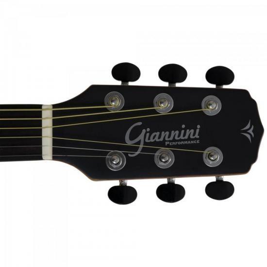 Imagem de Violão Giannini GF1D CEQ Eletroacústico Aço Walnut Satin Satin