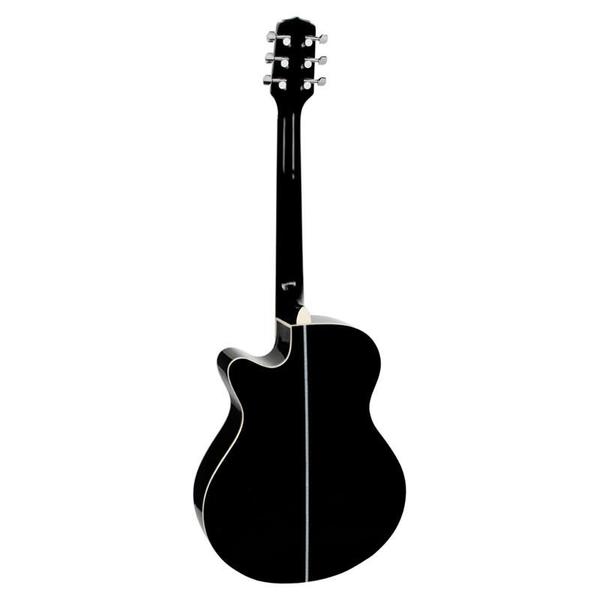 Imagem de Violao giannini gsf-1d ceq bk aco eletroacustico preto