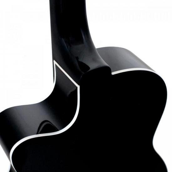 Imagem de Violão Giannini NF14 CEQBK Eletroacústico Nylon Preto