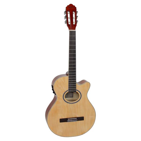 Imagem de Violão Giannini Performance Nylon Elétrico com Afinador Natural Brilhante GNF1DCEQNG