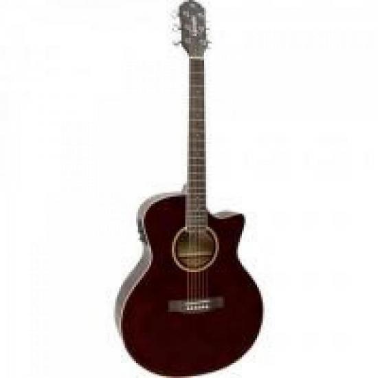 Imagem de Violao GRAND Auditorium Cutaway GSF-3 CEQ TDW Translucent DARK Wine