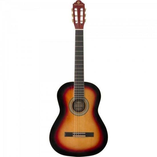 Imagem de Violão Harmonics GNA-111 Acústico Nylon Sunburst