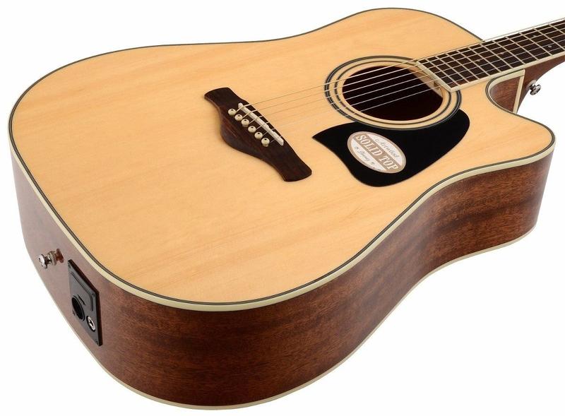 Imagem de Violão Ibanez Aw 70e Ce Nt Spruce Sólido Dreadnought