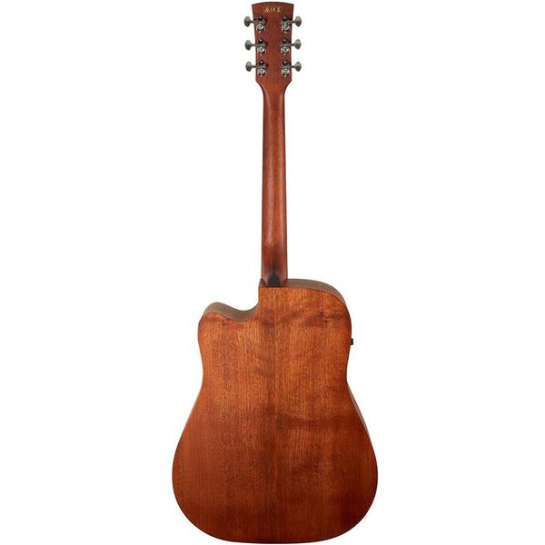 Imagem de Violão Ibanez PF12 MHCE Aço Dreadnought Cutaway Open Pore Natural OPN