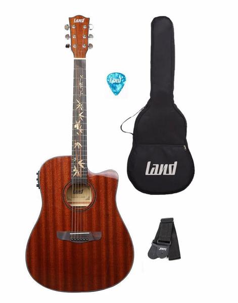 Imagem de Violão Land Aço Varnish Mahogany L-825B + Acessórios