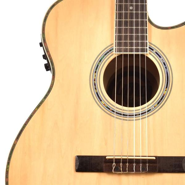 Imagem de Violão Land Eletrico Nylon Natural Lw-N40E/Na