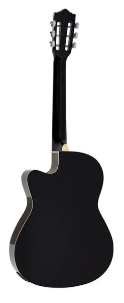 Imagem de Violão Michael Semi Flat Aço Elétrico com Afinador VMS314 BK