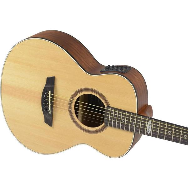 Imagem de Violão Mini Jumbo Elétrico Strinberg SM200 NS Natural Fosco