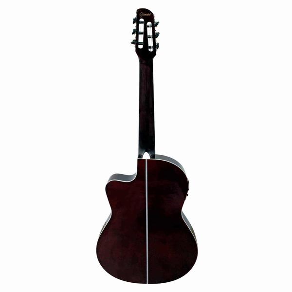 Imagem de Violão Náilon Eletroacústico Giannini GNF-3 Dark Wine (TDW)