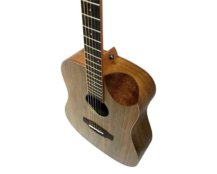 Imagem de Violão Redburn RB-300 Aço Folk-Dreadnought Walnut Pré Fishma