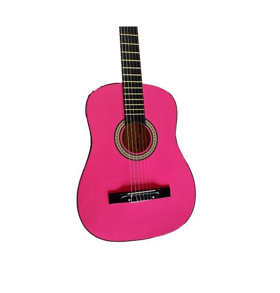 Imagem de Violão Rosa Pink Vogga VCA105 Nylon Iniciante Acústico Novo