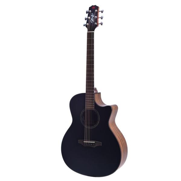 Imagem de Violão Seizi Supreme Ryu Cutaway Black Top com Bag 10360537