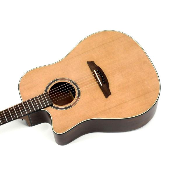 Imagem de Violão Strinberg DD1C LH Natural Satin Canhoto Diamond Series Folk Aço com Bag