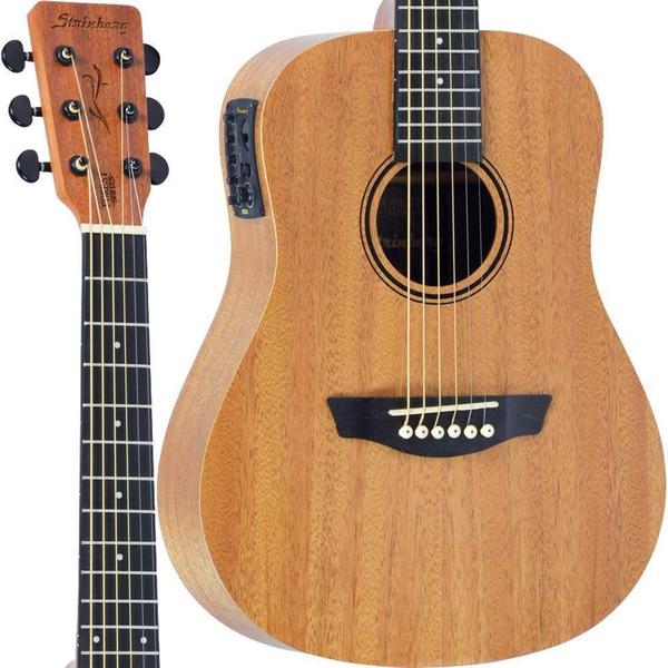 Imagem de Violão Strinberg Mini Folk Elétrico FS2B Aço Mahogany Satin