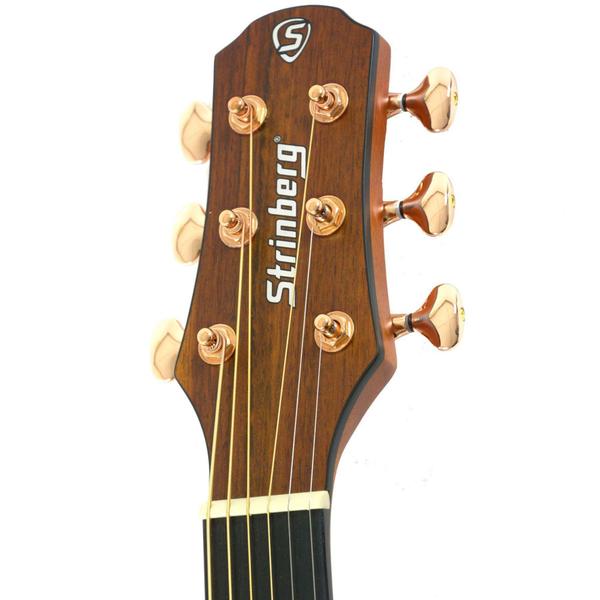 Imagem de Violão Strinberg Sd300c Folk Ws Walnut Satin Com Capa