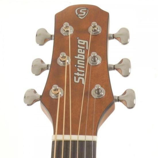 Imagem de Violão Strinberg SD301HCR Folk Eletroacústico Natural Satin Com Bag