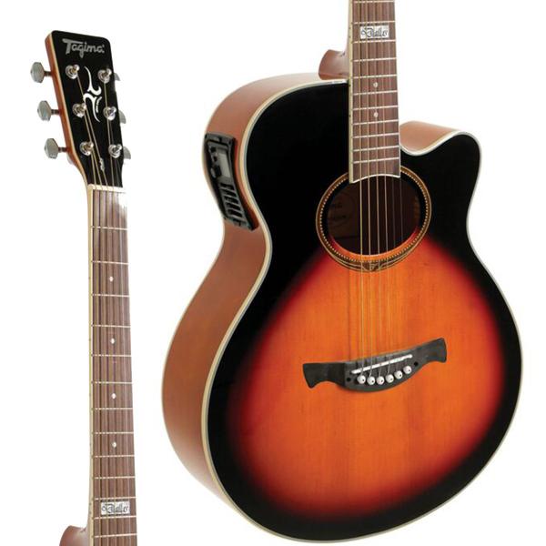 Imagem de Violao Tagima America Dallas T Aco Eletrico Sunburst Brilhante