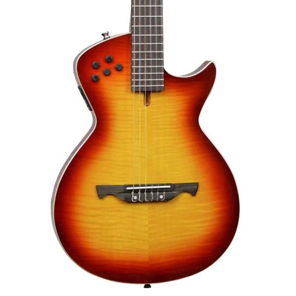 Imagem de Violão Tagima Modena Nylon Eletrico Cherryburst CB