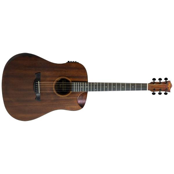 Imagem de Violão Tagima New England Gran Reserva DKMOP Dark Mahogany Open Pore - Half Cutway