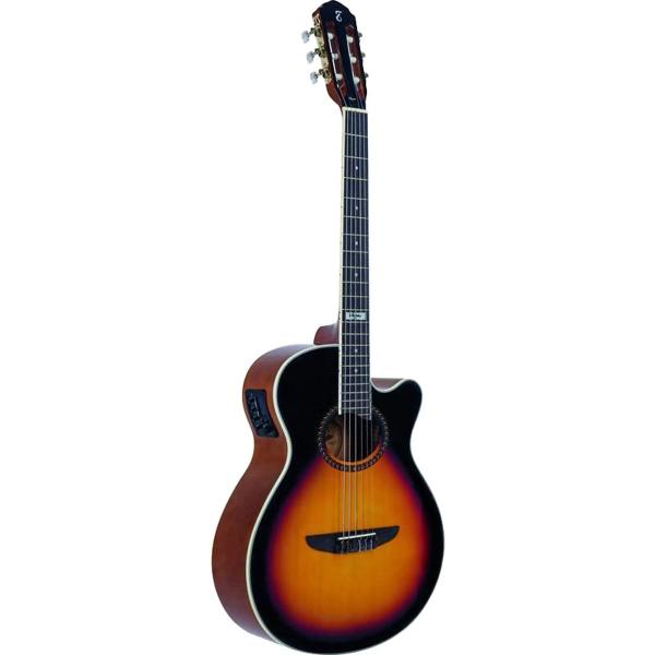 Imagem de Violão Tagima Vegas NYLON Eletroacústico Sunburst Satin