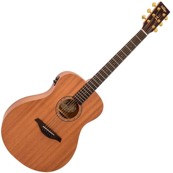 Imagem de Violão Vintage VE300MH Eletro-Acustico Folk Mahogany