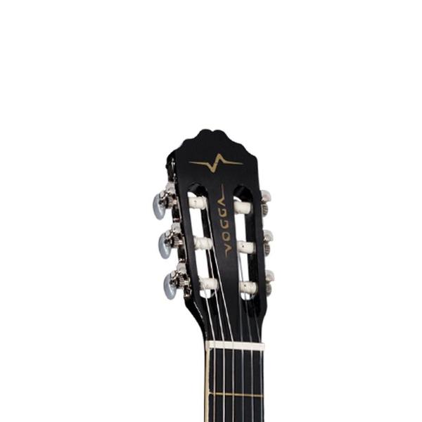 Imagem de Violão Vogga Nylon Preto Verniz Elétrico Venetian VCE340 BK