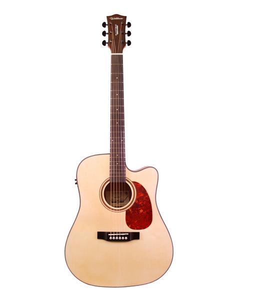 Imagem de Violão Waldman Dreadnought Eletroacústico DCEX341N Aço