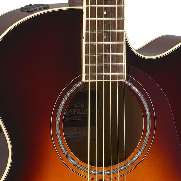 Imagem de Violao Yamaha CPX600 OVS Jumbo Eletrico Vintage Sunburst