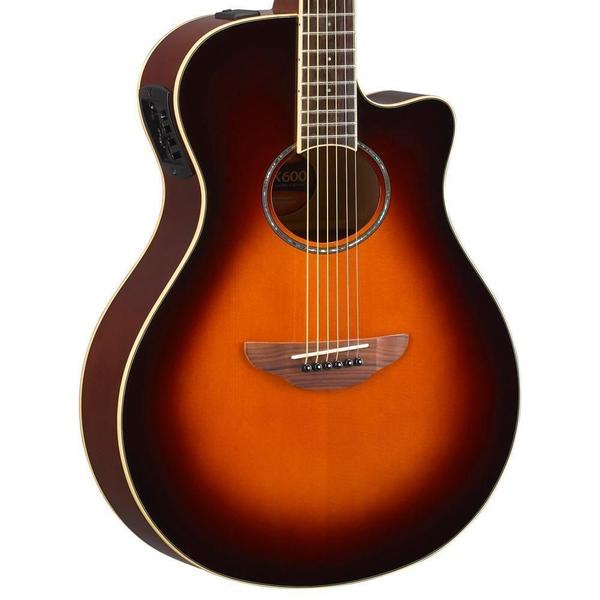 Imagem de Violão Yamaha Elétrico APX600 OVS Old Violin Sunburst