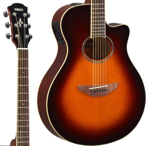 Imagem de Violão Yamaha Elétrico APX600 OVS Old Violin Sunburst