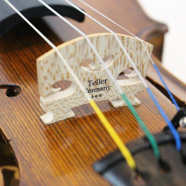 Imagem de Violino Artesanal Atelier Oliver Goma Laca 4/4 Fundo Inteiro