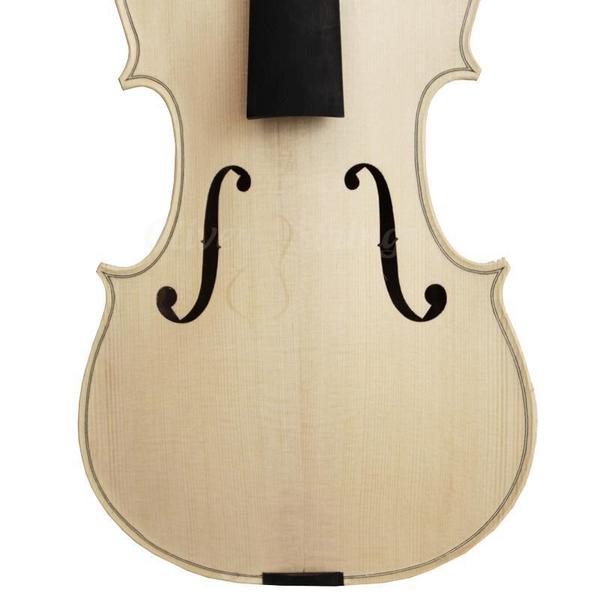 Imagem de Violino Artesanal Strad Branco Inacabado 4/4