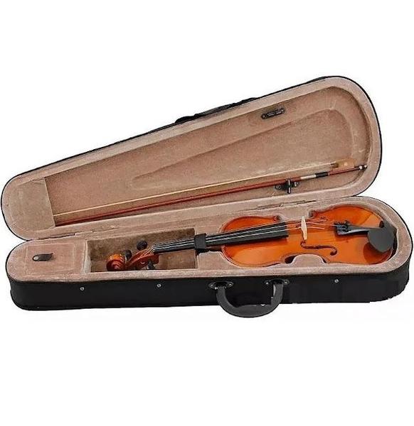 Imagem de Violino Dominante 4/4 Estudante + Estojo + Arco + Breu