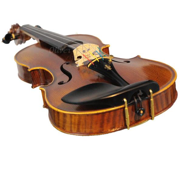 Imagem de Violino feito à mão modelo strad INFANTIL 1/2 fundo inteiro