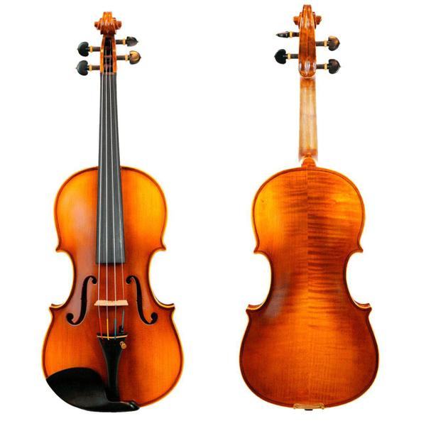 Imagem de Violino Orquezz 4/4 em Madeira Maciça com Verniz PU - Arco Estudante e Estojo Inclusos