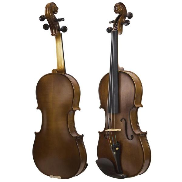 Violino Orquezz Intermediário Strad 4/4 - Madeira Maciça - Ébano - Arco Natural - Estojo Gota Imagem de Violino Orquezz Intermediário Strad 4/4 - Madeira Maciça - Ébano - Arco Natural - Estojo Gota