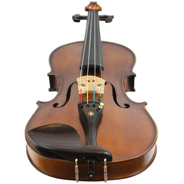 Violino Orquezz Intermediário Strad 4/4 - Madeira Maciça - Ébano - Arco Natural - Estojo Gota Imagem de Violino Orquezz Intermediário Strad 4/4 - Madeira Maciça - Ébano - Arco Natural - Estojo Gota