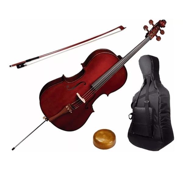 Imagem de Violoncelo Eagle CE200 4/4 Cello com Capa