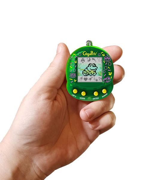 Imagem de Virtual Pet Giga Pet Floppy Frog 25º aniversário para crianças com mais de 5 anos