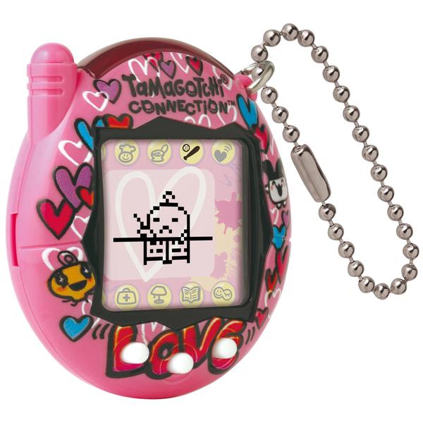 Imagem de Virtual Pet Tamagotchi Connection True Friends azul/rosa