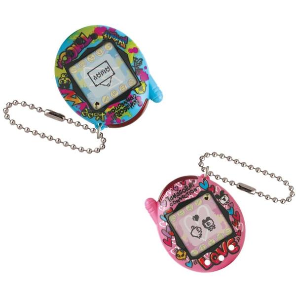 Imagem de Virtual Pet Tamagotchi Connection True Friends azul/rosa