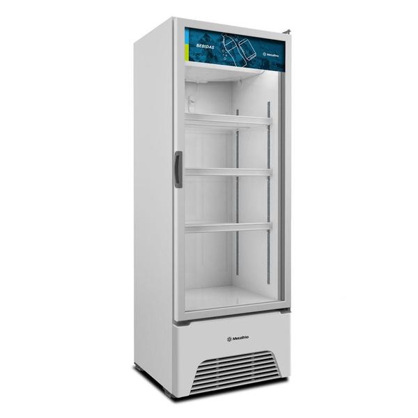 Imagem de Visa Cooler Refrigerador Expositor de Bebidas Vertical 2 a 8ºc 370l Vb40al 127v Branco - Metalfrio